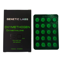 Genetic Labs Oxymethogen 50 mg 20 tab (блистер)